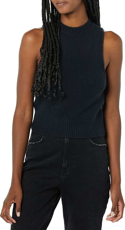 Amazon Essentials Women's Boucle Sweater Tank Top (Previously Daily Ritual)