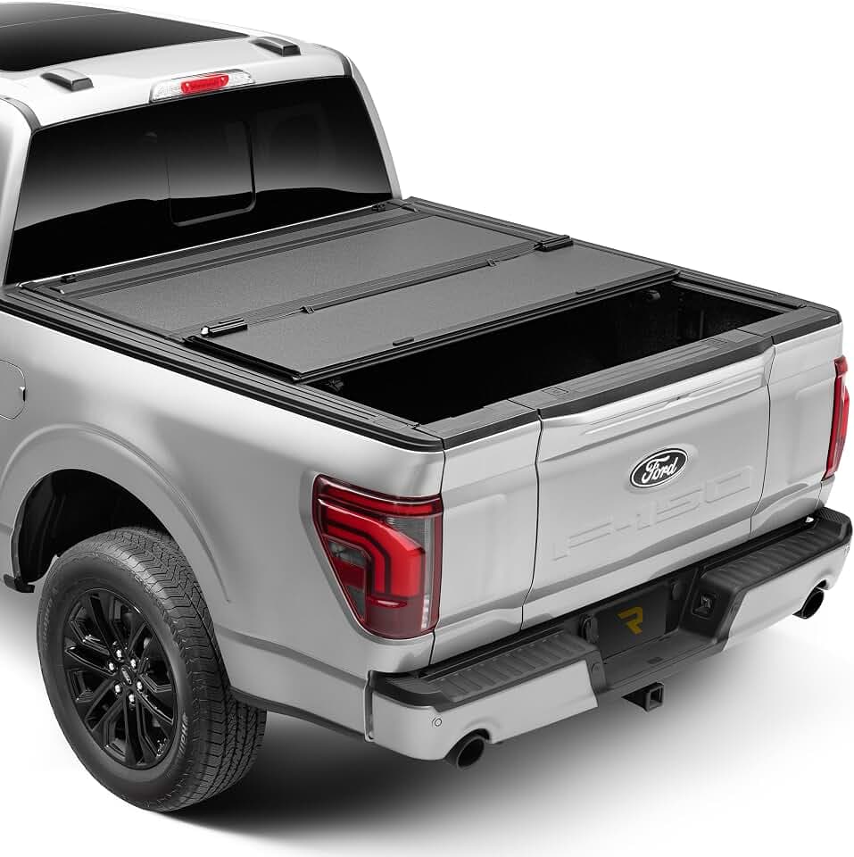 RealTruck BAK BAKFlip MX4 Hard Folding Truck Bed Tonneau Cover | 448147 | Fits 2024-2026 Chevy Silverado EV 6' Bed (70.6")