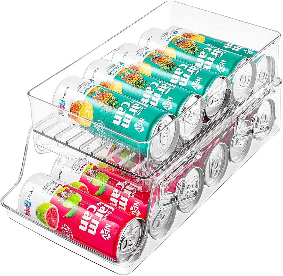 Kühlschrank Dosen Organizer 250 ml/330 ml, Dosenhalter kühlschrank