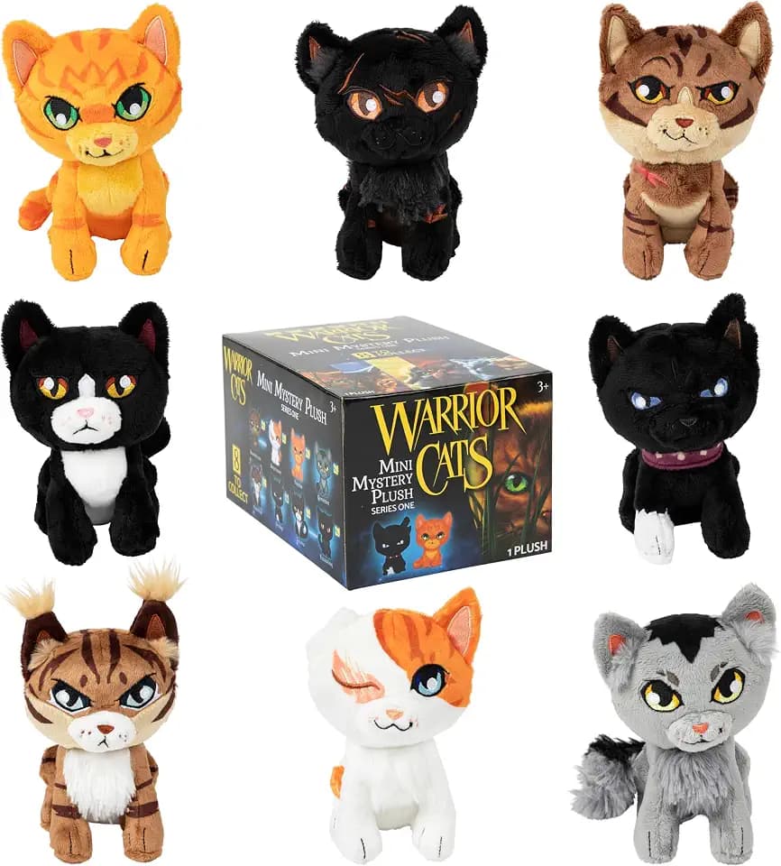 Mini Mystery Plush, Series 1, Book Series, Mystery Plush Box, Blind Box, 1 of 8 Possible, Official Merch
