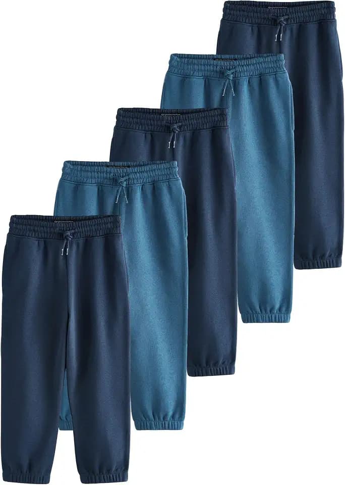 NEXT Jungen Basic-Jogginghose im Regular Fit, 5er-Pack 98-176