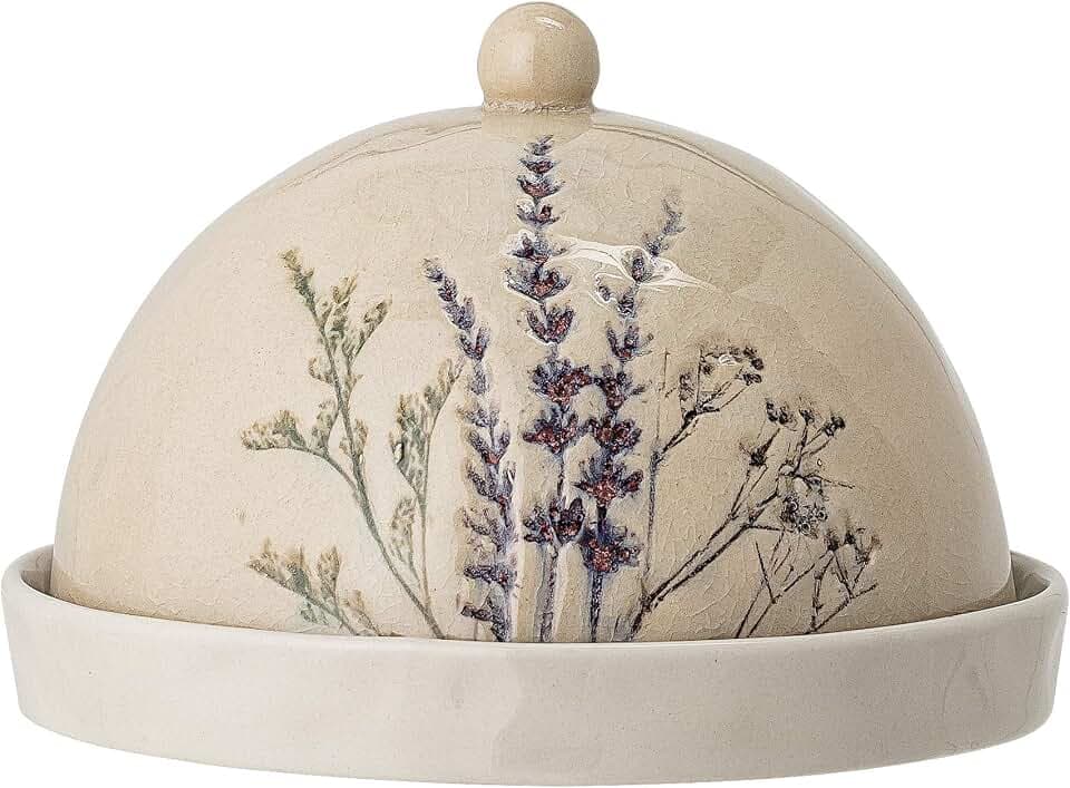 Bloomingville Butterdose Bea, natur, Keramik