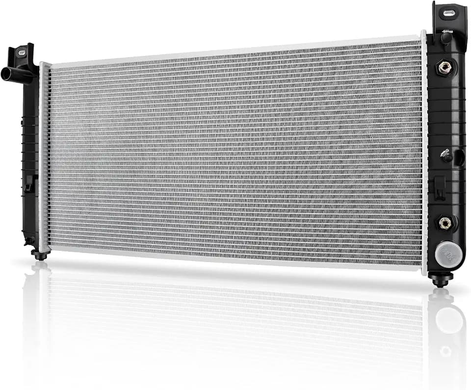 DWVO 34 Inch Core Radiator Compatible with Chevy Silverado Suburban Tahoe Cadillac Avalanche Escalade GMC Yukon Sierra Hummer H2 4.3L 4.8L 5.3L 6.0L 6.2L DWRD1004