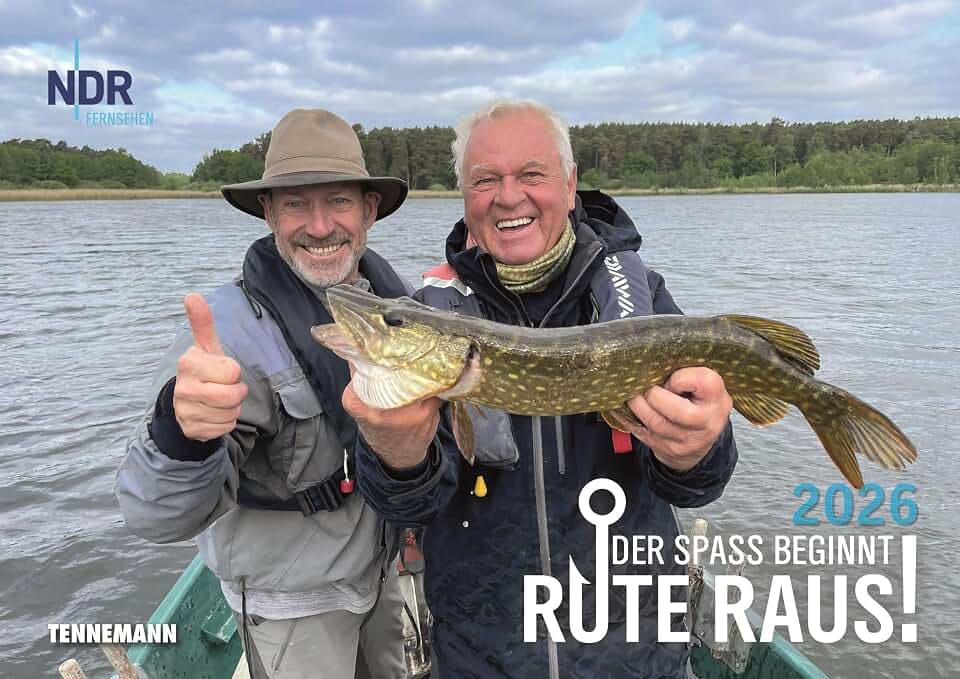 Rute raus, der Spass beginnt 2026: Monatskalender mit Momentaufnahmen aus der NDR-Kultserie