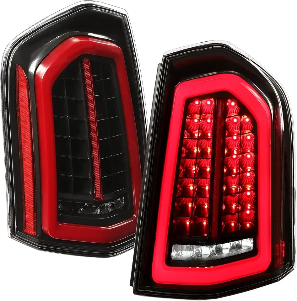HECASA LED Tail Lights Compatible with 2011-2014 Chrysler 300