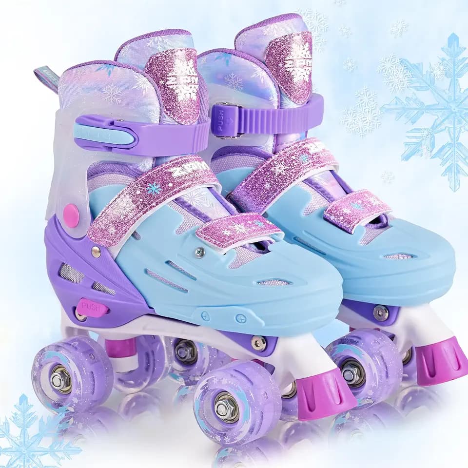 2PM SPORTS Verstellbare Rollschuhe für Kinder Anfänger
