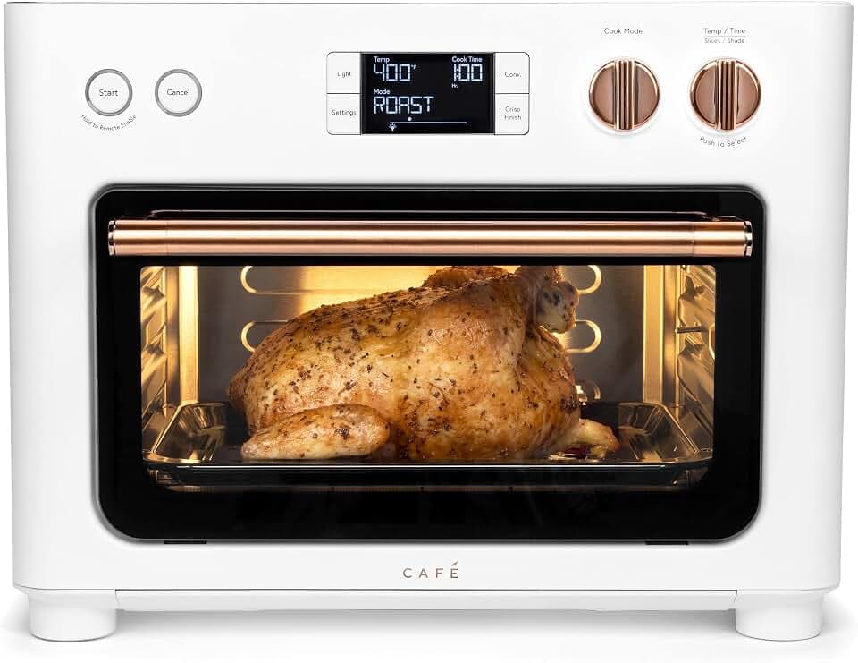 Café Couture Air Fryer Toaster Oven, 14 Modes, WiFi, Large, Crisp Finish