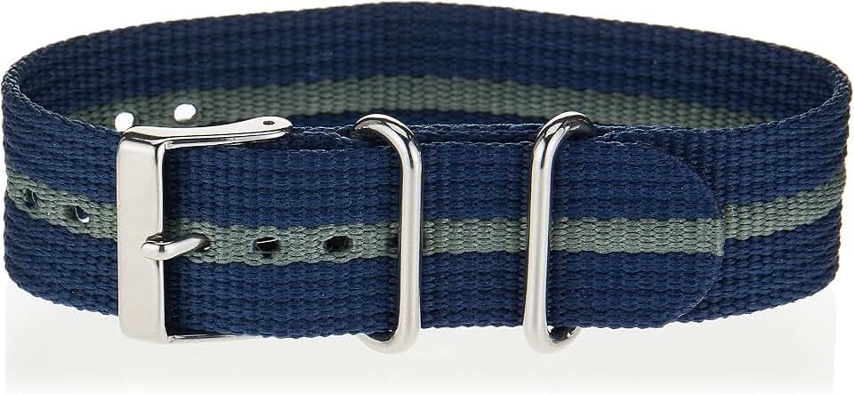 Timex Single-Layer 20mm Slip-Thru Strap
