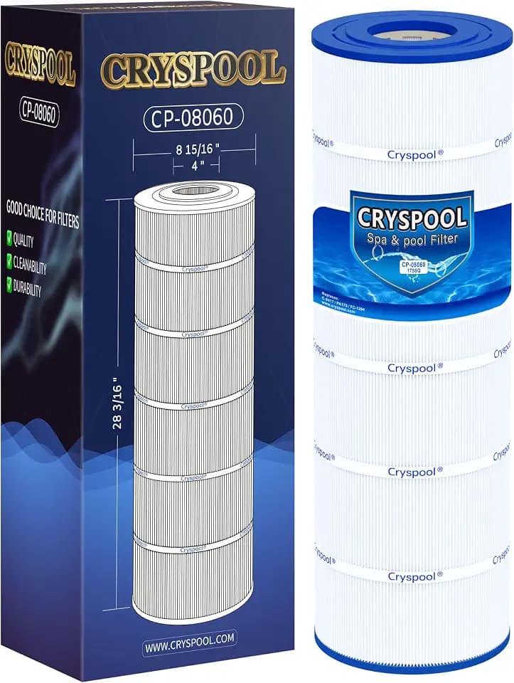 Cryspool 08060 Pool Filter Cartridge Compatible with CX1750RE, PXC 175
