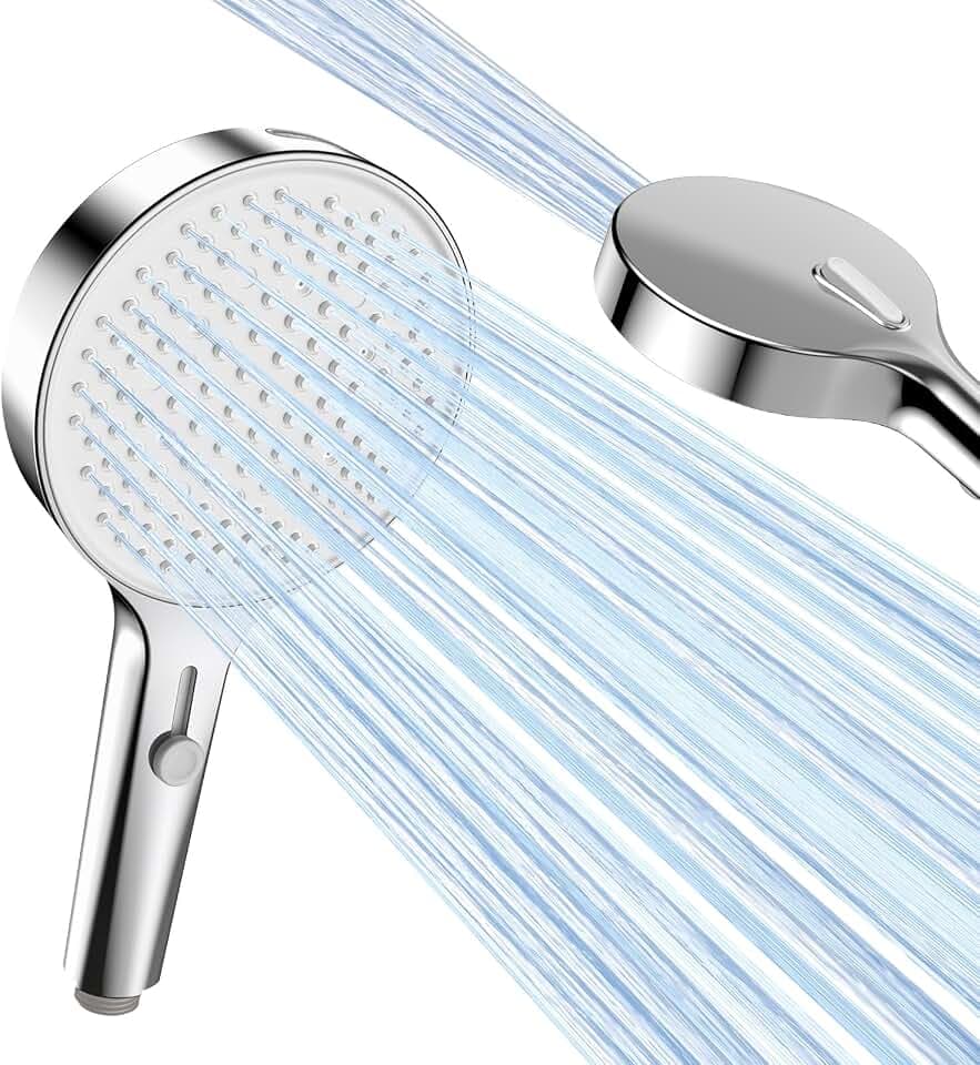 Luxear Duschkopf Wassersparend, Hochdruck Brausekopf Dusche
