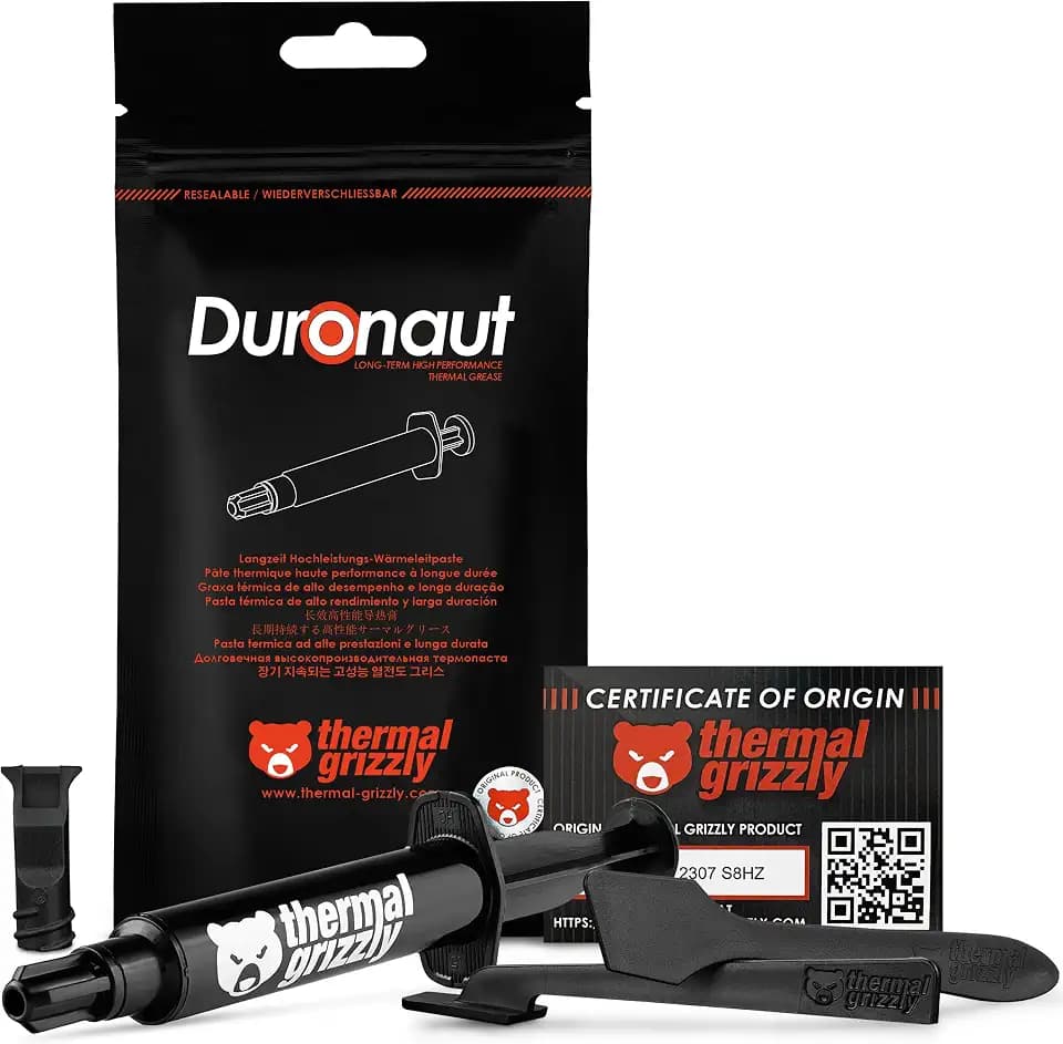 Thermal Grizzly Duronaut 6 Gram Thermal Paste - Exceptional Stability