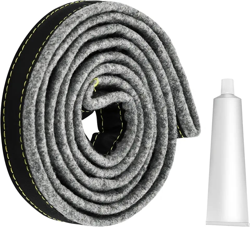 【Upgraded】DC97-07618A Dryer Drum Felt Seal Replacement kit for Samsung Dryer Felt Seal DV45H7000EW/A2 DV42H5000EW/A3 DV42H5200EW/A3 DV48H7400EW/A2 DV42H5200EF/A3 & More