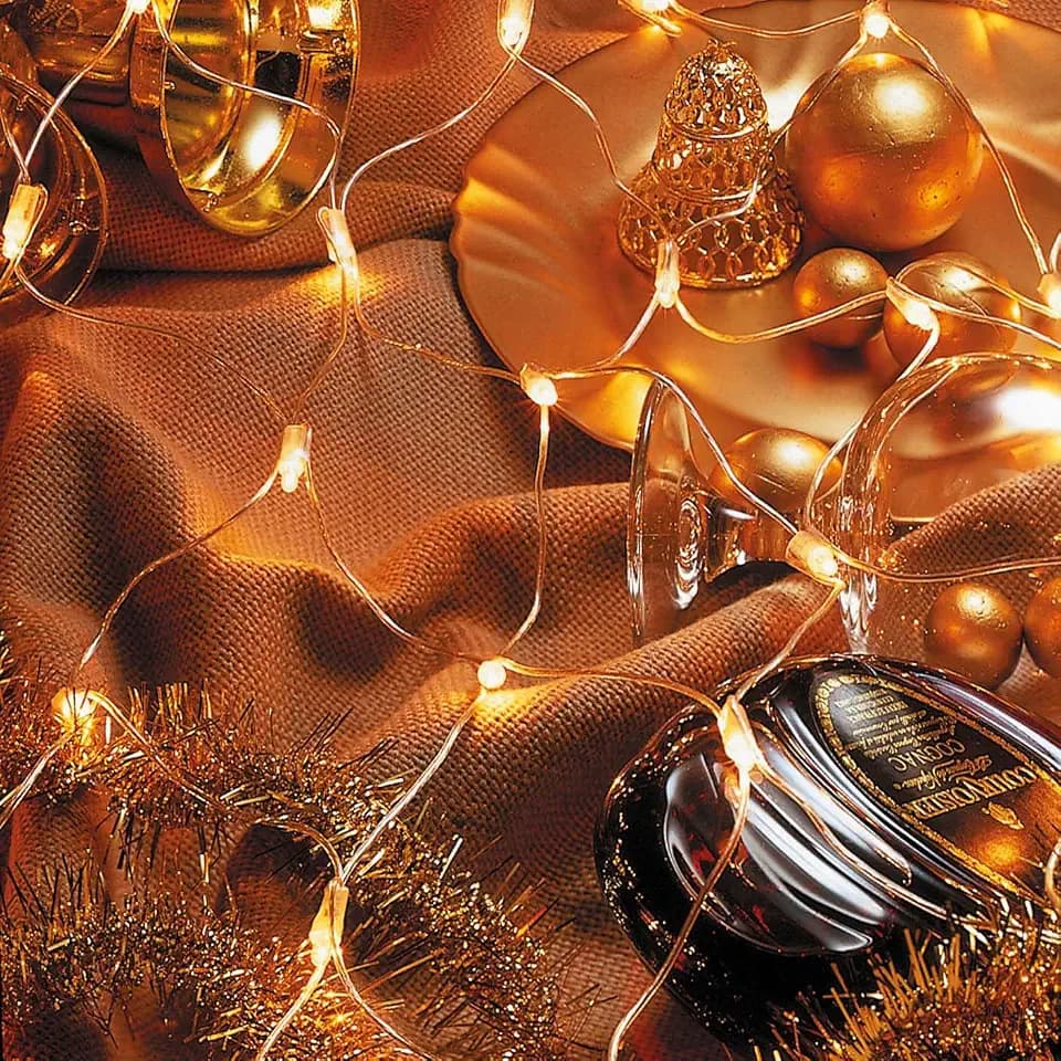 hellum Micro-Lichtnetz 2x1m, 160 transparente Filament Lichter, warm, 220V strombetrieben, innen IP20, Kabel transparent, Wohnzimmer, Dekoration, Weihnachtsbaum, 583205
