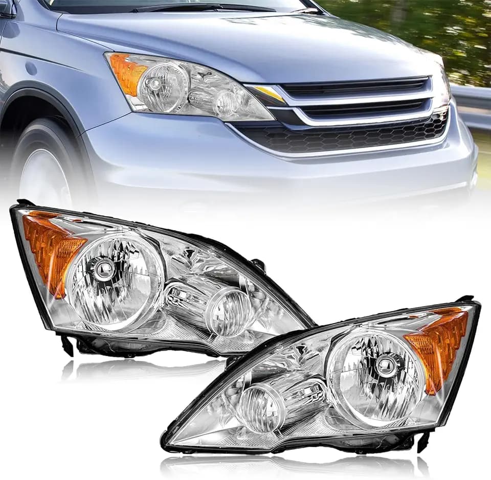 Headlights Assembly Compatible With 2007 2008 2009 2010 Honda CRV