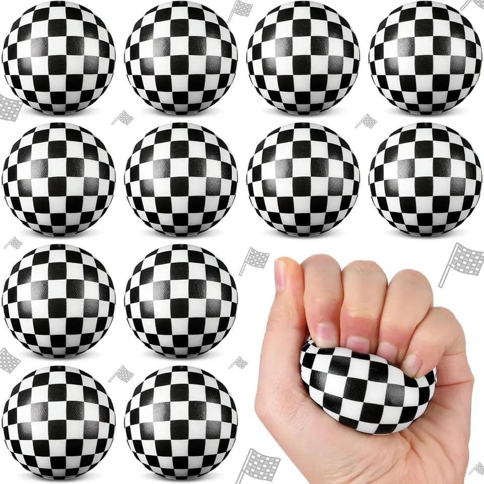 Soulchen 12 Pcs Race Car Party Favors 1.97 Inch Fidget Toys
