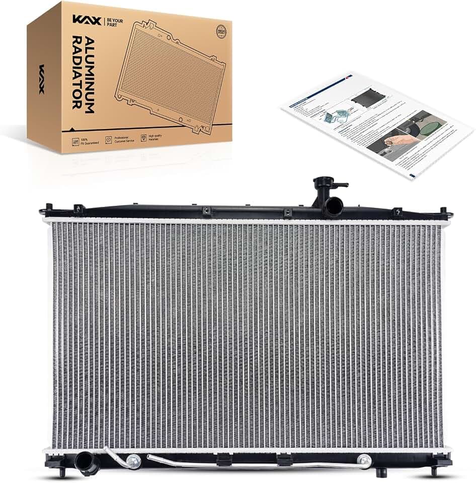 KAX CU2997 Replacement Radiator for 2007-2009 Santa Fe 2.7L, Automotive Radiators