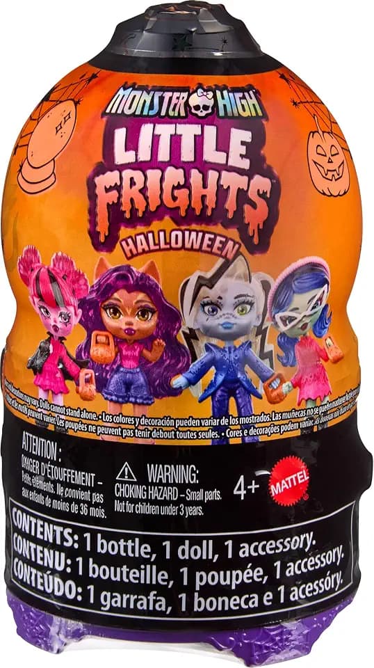 Monster High Little Frights Halloween Mini Doll, Characters May Vary