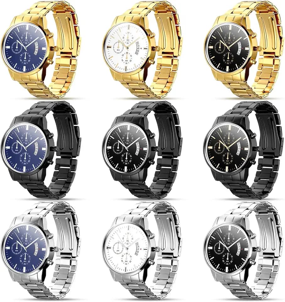 Outus Watches for Men Bulk Stainless Steel Band
