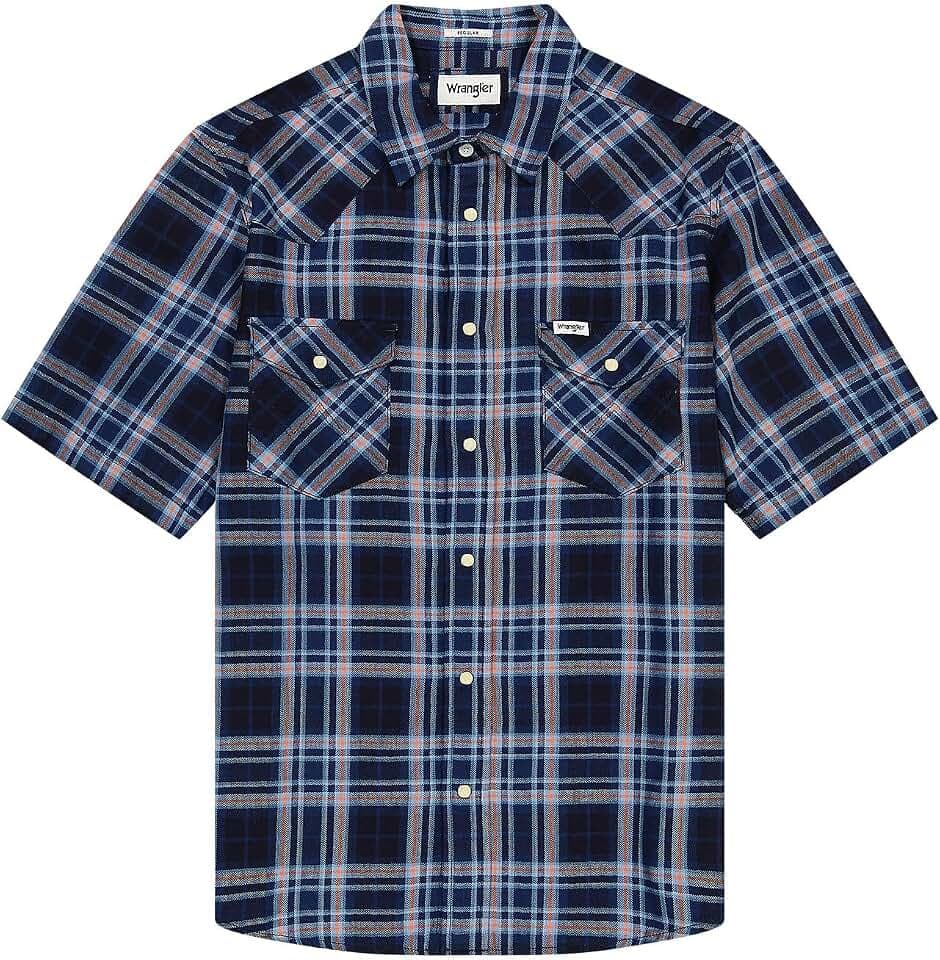 Wrangler Herren Hemd Regular Passform
