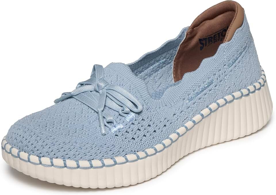 Skechers Women's Wilshire Blvd Knit Sail