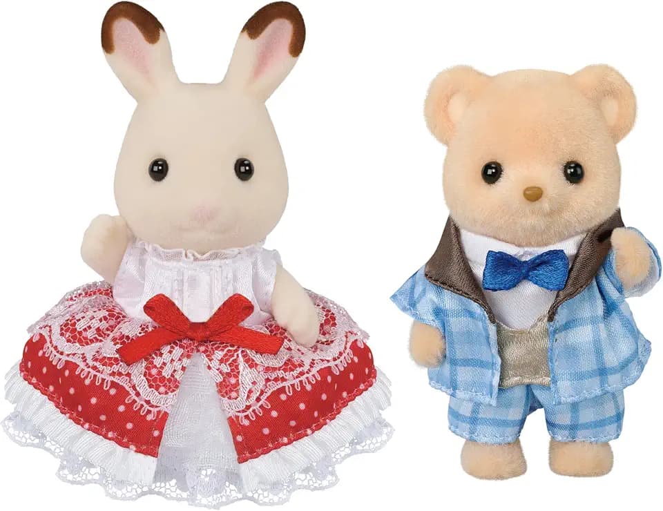 Calico Critters - Chocolate Rabbit - 40th Anniversary Friends Collectible