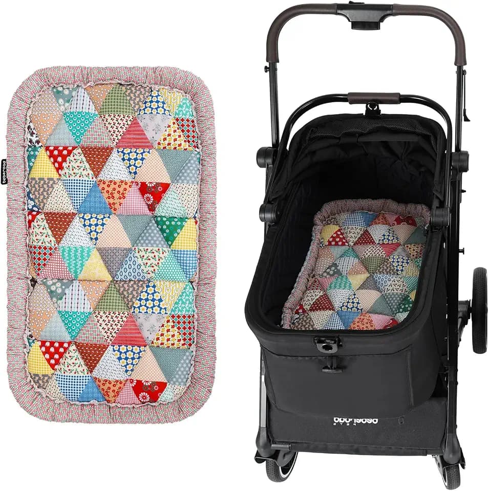 Beberoad Reversible Pet Stroller Mat - Double-Sided Cooling and Warming Mat, Washable Mat, Suitable for Cats and Medium-Sized Dogs, Use in All Seasons