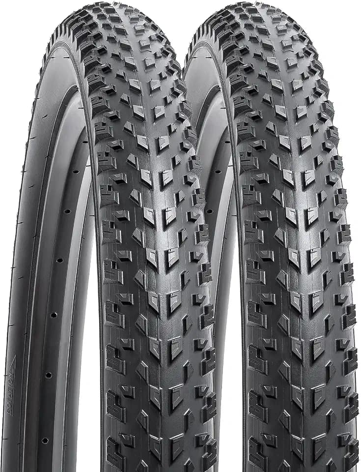 YunSCM 2Pcs Faltbare 26 Zoll Fahrradreifen 26x2.50 Mantel 64-559 kompatibel 26x2.5 26" x 2.50 Stadt/Straße/Mountainbike Reifen