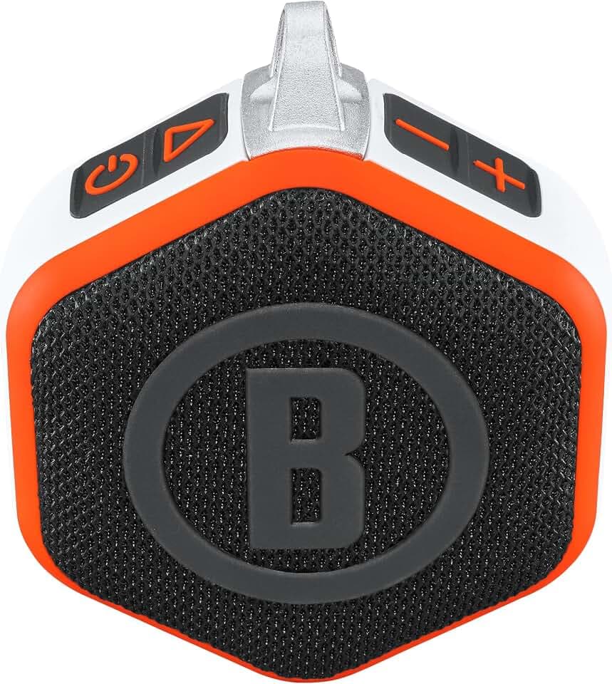 Bushnell Golf Wingman Mini GPS Speaker, Orange