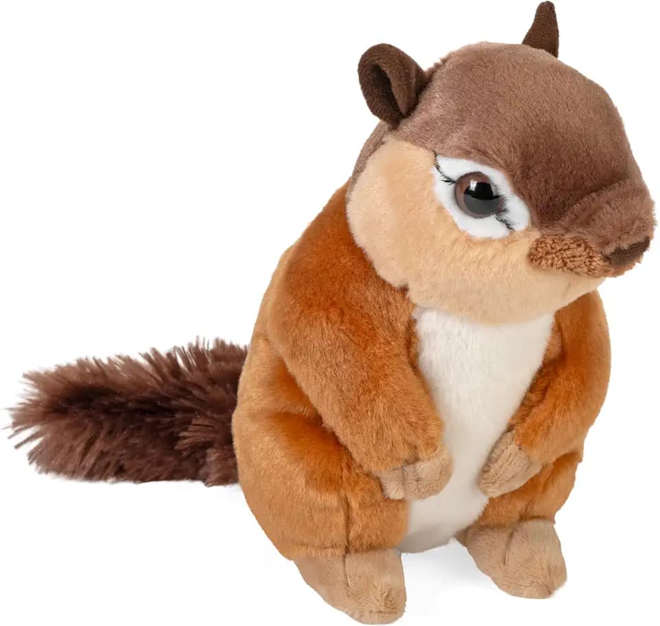 Wild Republic Chipmunk Plush, Stuffed Animal, Plush Toy, Gifts for Kids, Cuddlekins 8 Inches