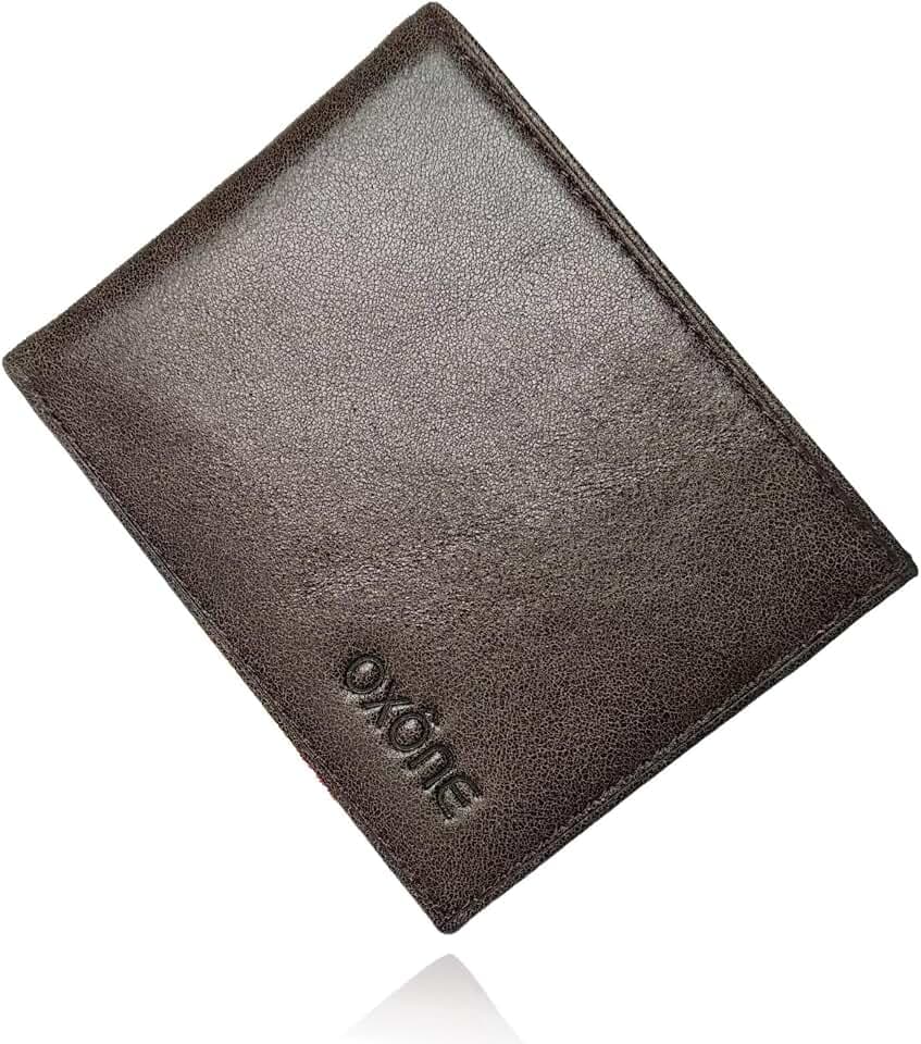 Genuine Leather Card Holder Wallet, RFID Blocking, Multi-Card Slots, Minimalist Design, Slim Leather Wallets For Men And Women (Vintage Brown)