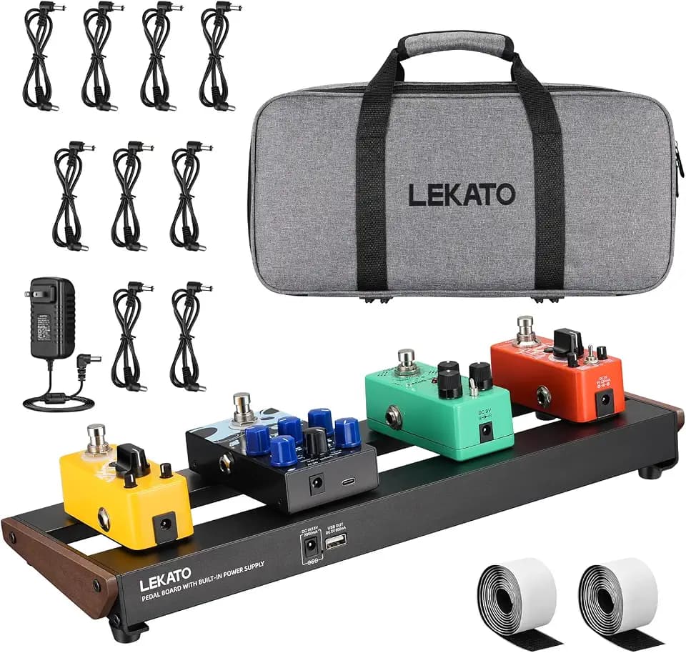 LEKATO Guitar Pedal Board