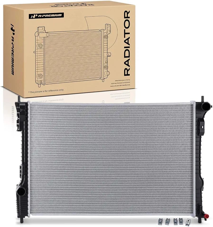 A-Premium Engine Coolant Radiator Assembly Compatible with Ford