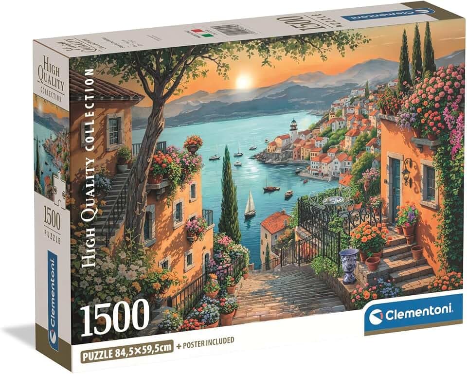 Clementoni Puzzle HQ Collection - Steps to the Harbor 1500 Stücke