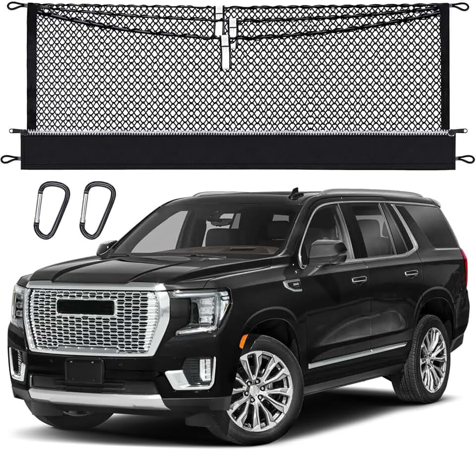 3-Layer Cargo Net for Chevy Tahoe&Suburban,GMC Yukon & XL,Cadillac Escalade