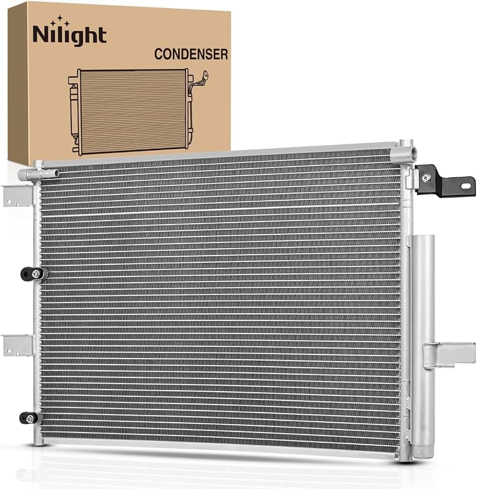 Nilight AC Condenser Fit for Ford Edge V6 3.5L 3.7L 2011 2012 2013 2014