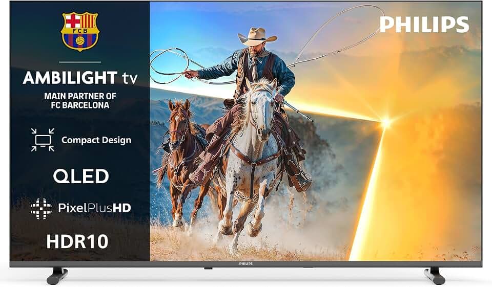 PHILIPS Ambilight TV 40PQS6901/12 40 Zoll FHD QLED Smart-TV, 2026