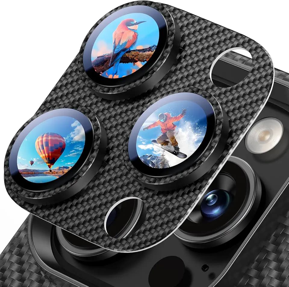 Uyiton for iPhone 16 Pro Max/16 Pro/14 Pro Max/14 Pro Camera Lens Protector