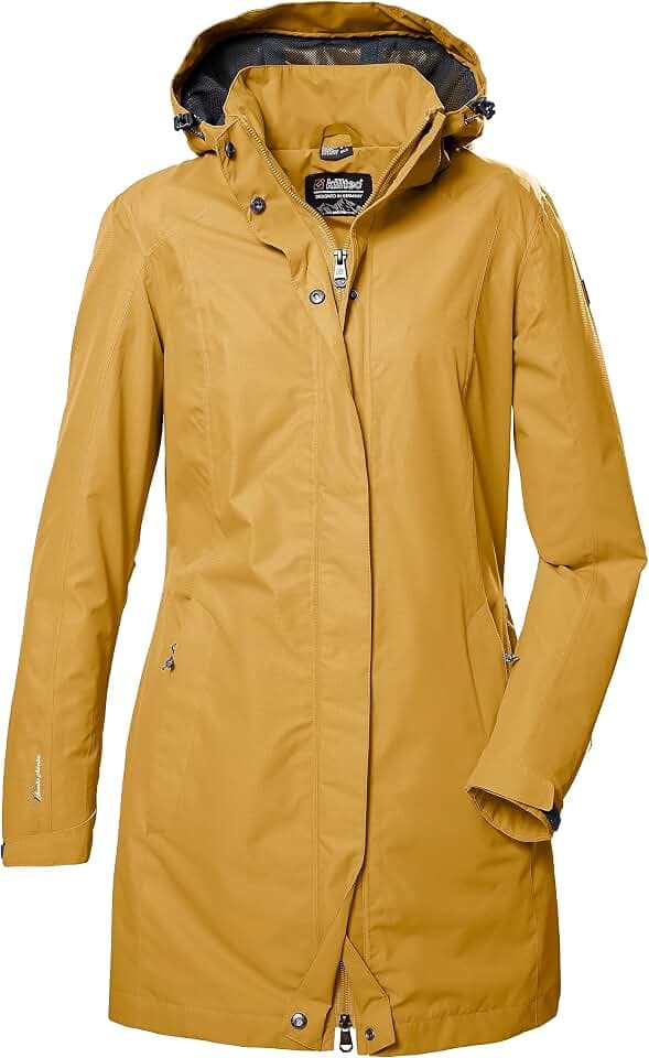Killtec Unisex Kos 44 Wmn Prk Funktionsjacke/Outdoorjacke mit abzippbarer Kapuze