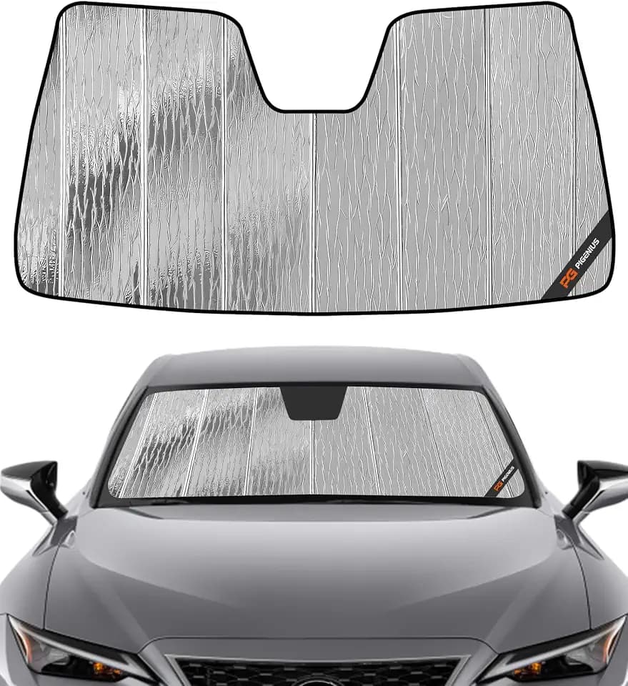 Pigenius Windshield Sunshade for Lexus IS300/IS350/IS500 2021-2026 Front Window Sun Shade - AstraGuard
