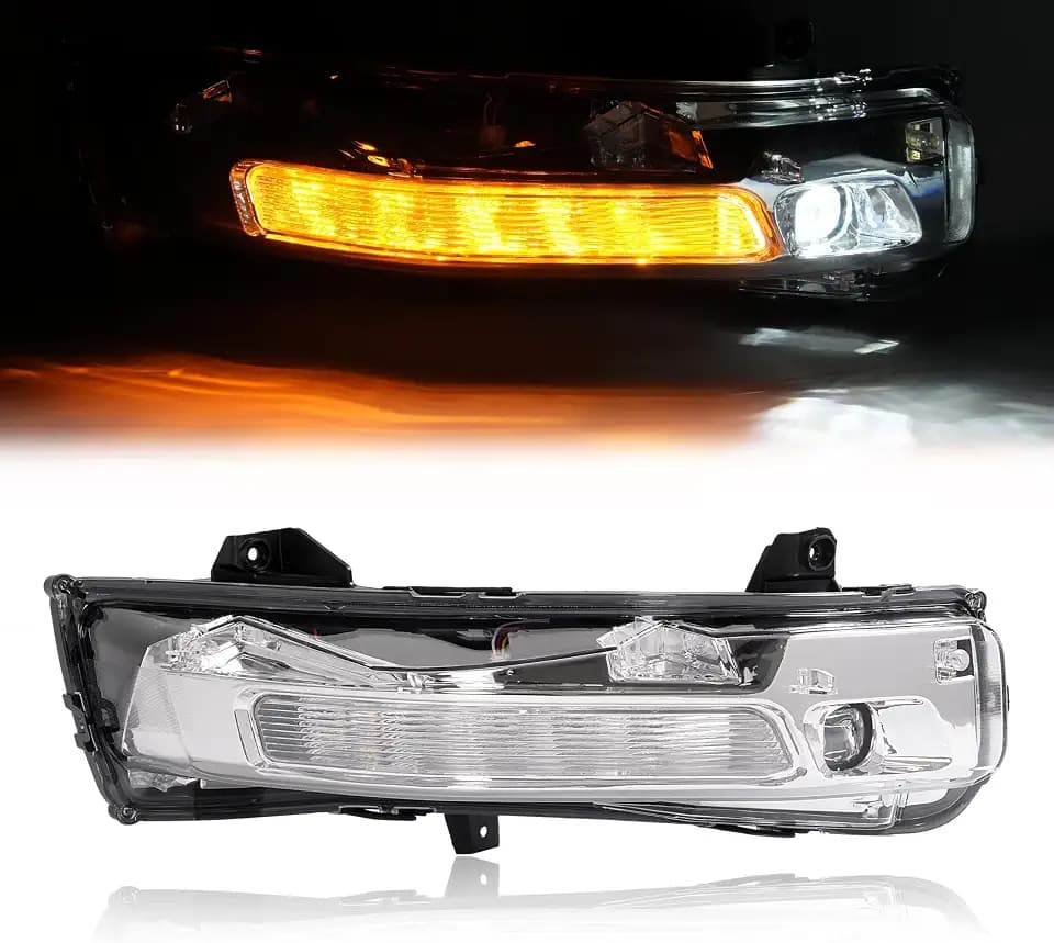 ALMULOO Fog Lights Compatible with 2018-2023 Mustang