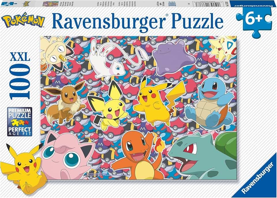 Ravensburger Puzzle Pokémon Bereit zu kämpfen! - 100 XXL Teile Puzzle ab 6