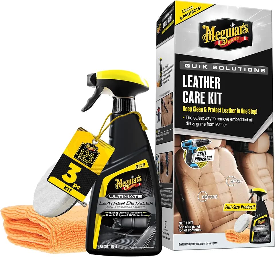 Meguiar's Leather Car Care Kit