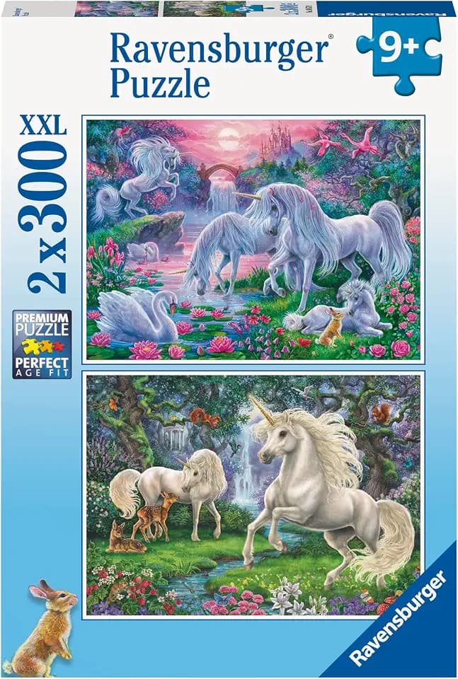 Ravensburger Puzzle Einhörner - 300 Teile Puzzle ab 9 Jahre