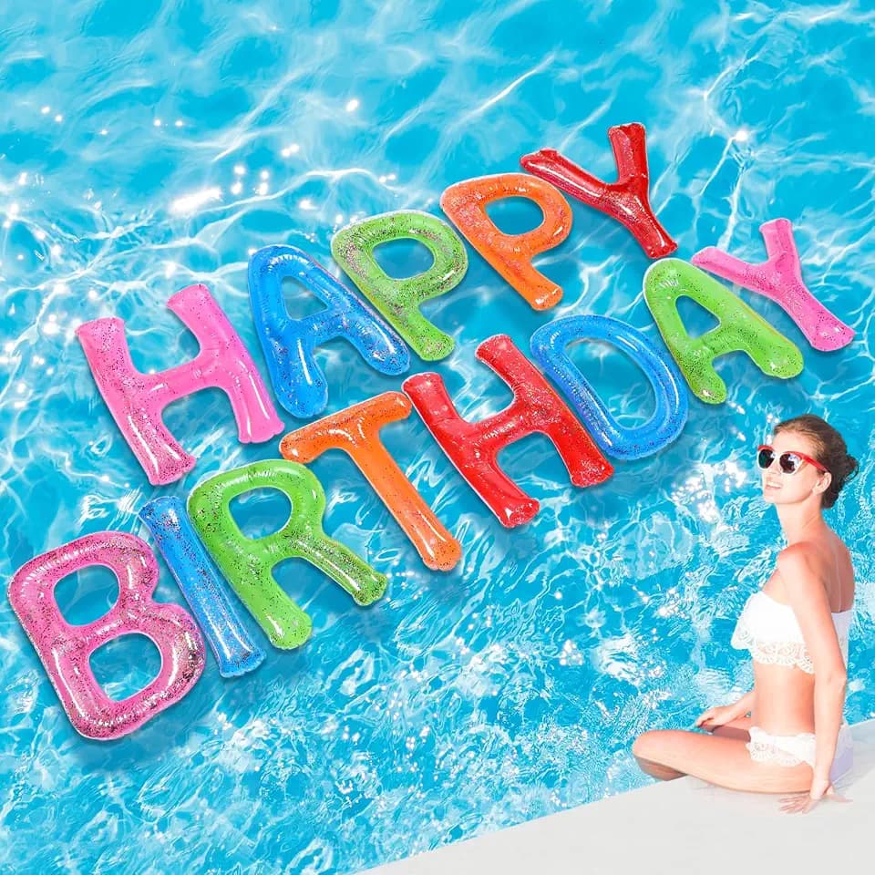 Shappy Happy Birthday Pool Floats Balloon
