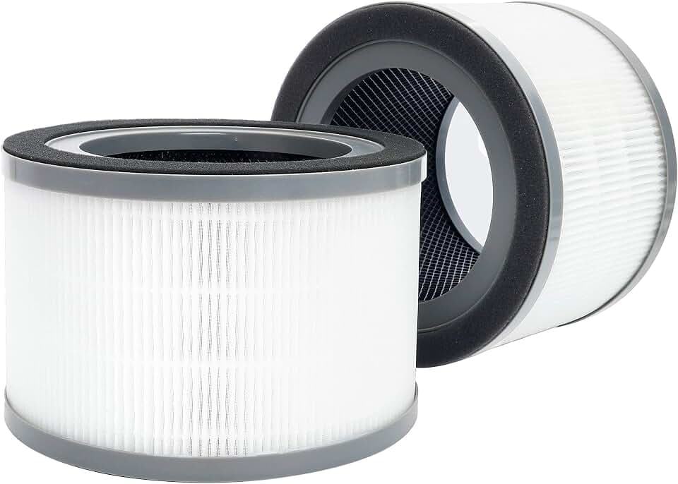 Getalong Vista 200 True HEPA-Ersatzfilter, Nur Kompatibel Mit Vista 200 Luftreiniger, 3-in-1 H13 True HEPA-Ersatzfilter, Vista 200-RF, 2er-Pack