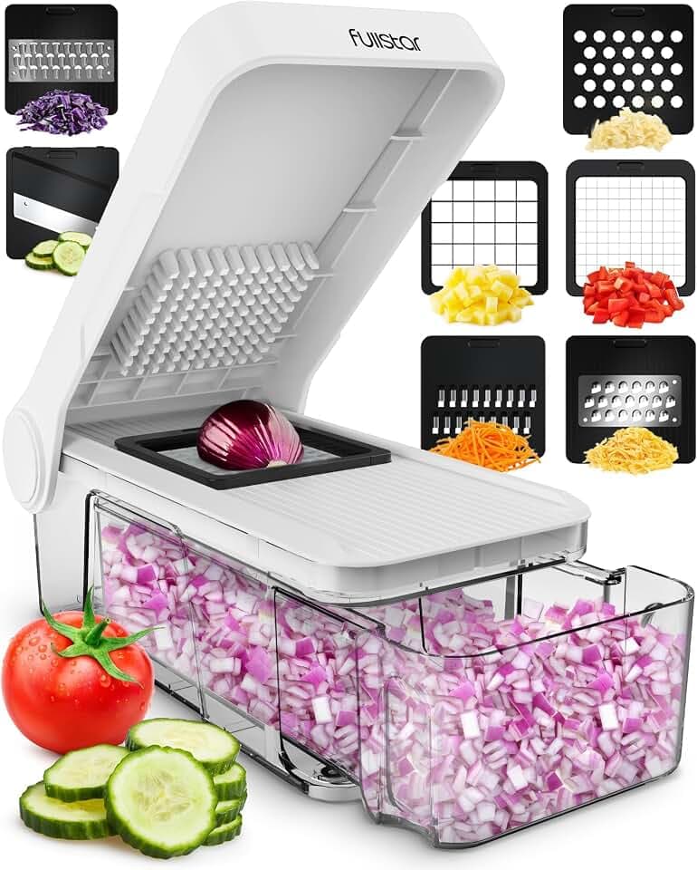 Fullstar Handheld - Mandoline Gemüsehobel und Julienneschneider 7-in-1