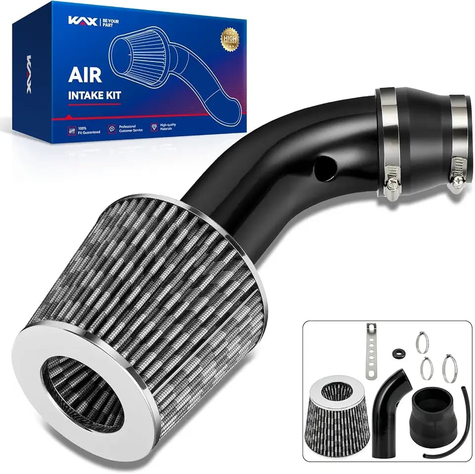 KAX 3" Universal Cold Air Intake Kit (Black)