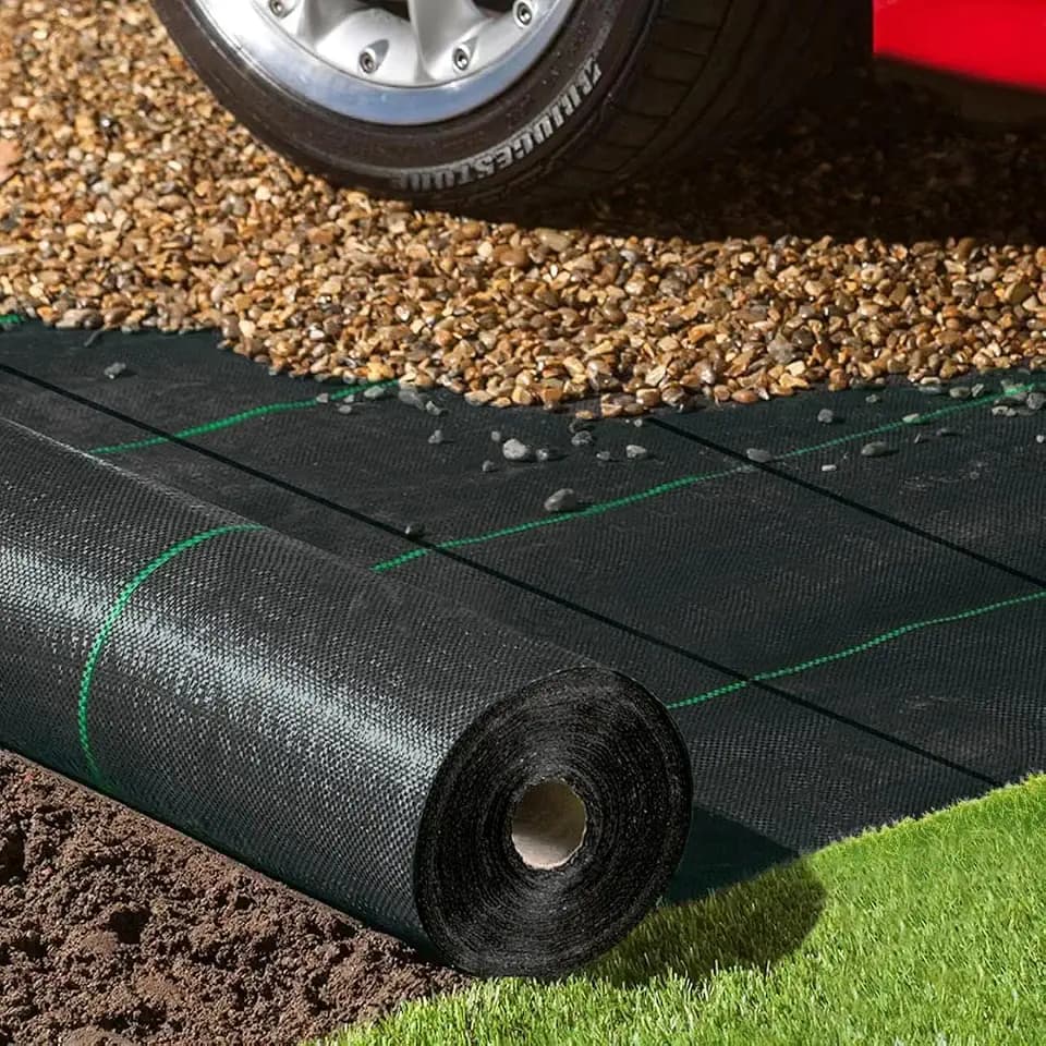 Garden Weed Barrier Fabric, Heavy Duty Landscape Fabric, Ground Cover Weed Blocker Cloth, Landscaping Fabric for Garden, Vegetable Beds, Path Way (WBF-4ft x 300ft)