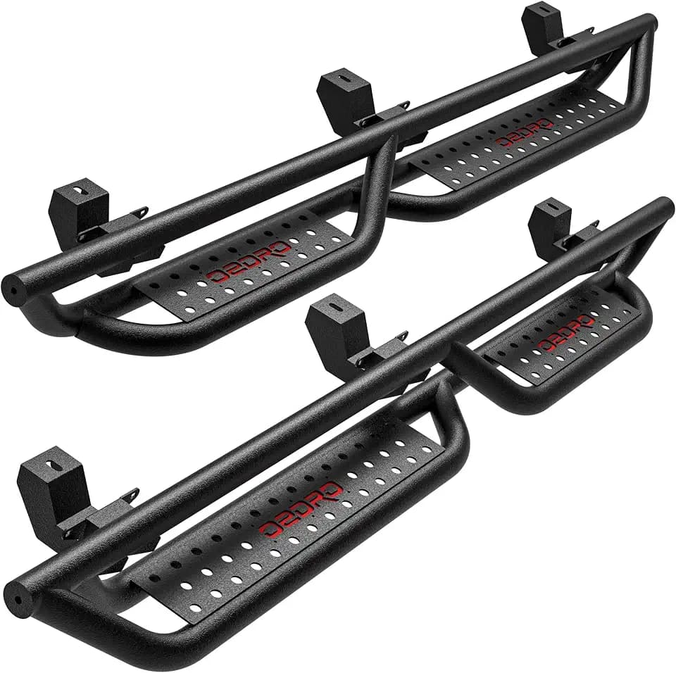 OEDRO Running Boards Fits 2018-2026 Jeep Wrangler JL JLU Unlimited 4 Doors