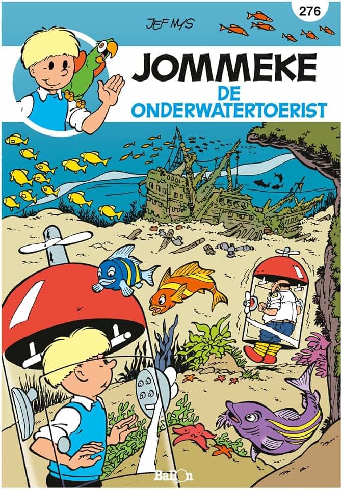 De onderwatertoerist (De belevenissen van Jommeke, 276)
